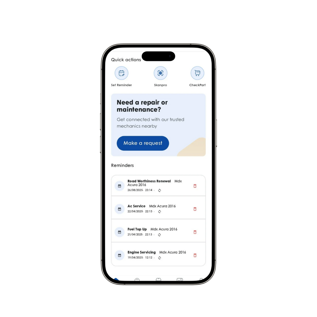 Auto repair App in Lagos