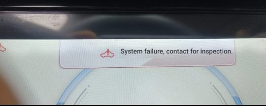 Aion ev car system failure